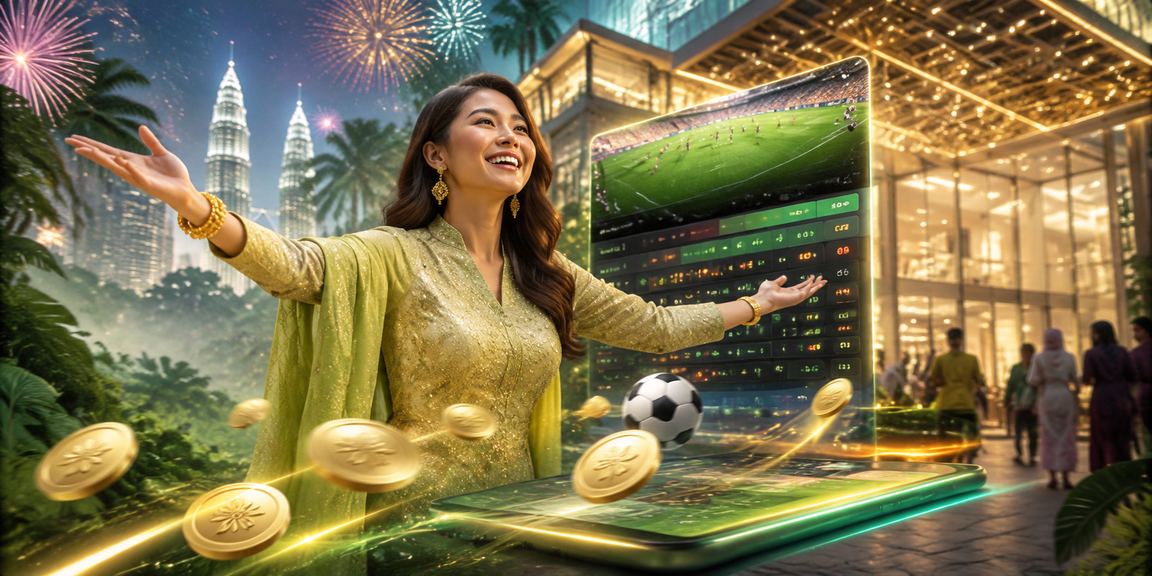 Suasana kasino hiburan Kuala Lumpur sempena Hari Raya di iwallet99
